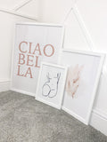 CIAOBELLA CIAO BELLA Nude Pink Dressing Room Simple Wall Decor Print