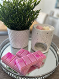 Rhubarb & Rose Wax Melts Sweet, Floral & Beautifully Bold
