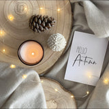 Hello Autumn Plain Font New Autumn Seasonal Wall Home Decor Print