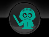 Adorable Knight Fuel Cap Car Sticker
