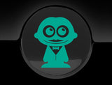 Adorable Waiter Fuel Cap Car Sticker
