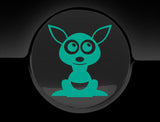 Adorable Kangaroo Fuel Cap Car Sticker