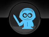 Adorable Knight Fuel Cap Car Sticker