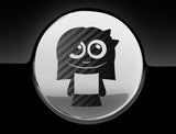 Adorable Girl Fuel Cap Car Sticker