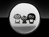 Adorable Family Fuel Cap Car Sticker