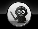 Adorable Knight Fuel Cap Car Sticker