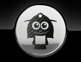 Adorable Lady Fuel Cap Car Sticker