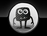 Adorable Monster Fuel Cap Car Sticker