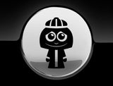 Adorable Queen Fuel Cap Car Sticker