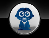 Adorable Waiter Fuel Cap Car Sticker