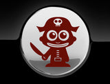 Adorable Pirate Fuel Cap Car Sticker