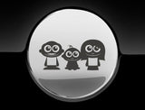Adorable Family Fuel Cap Car Sticker