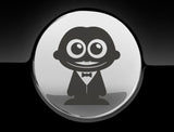 Adorable Waiter Fuel Cap Car Sticker