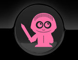 Adorable Knight Fuel Cap Car Sticker
