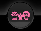 Adorable Family Fuel Cap Car Sticker