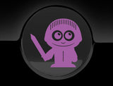Adorable Knight Fuel Cap Car Sticker