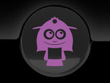 Adorable Lady Fuel Cap Car Sticker