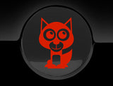Adorable Husky Fuel Cap Car Sticker