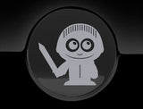 Adorable Knight Fuel Cap Car Sticker