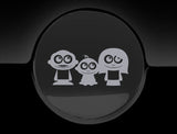 Adorable Family Fuel Cap Car Sticker