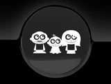 Adorable Family Fuel Cap Car Sticker