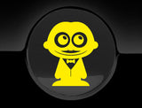 Adorable Waiter Fuel Cap Car Sticker
