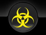 Biohazard Fuel Cap Cover Car Sticker