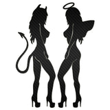 Sexy Angel Sexy Devil Sticker