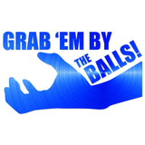 Grab Em By The Balls Sticker