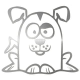 Funny Cartoon Dog Sticker