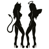 Sexy Angel Sexy Devil Sticker