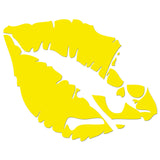 Skull Lips Sticker