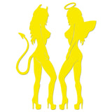 Sexy Angel Sexy Devil Sticker