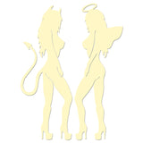 Sexy Angel Sexy Devil Sticker