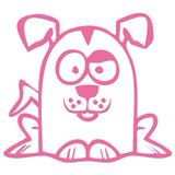 Funny Cartoon Dog Sticker