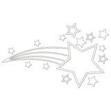 Shooting Stars Sticker