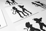 Sexy Angel Sexy Devil Sticker