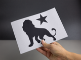 Star Lion Sticker