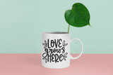Love Grows Here Plant Mom Mug